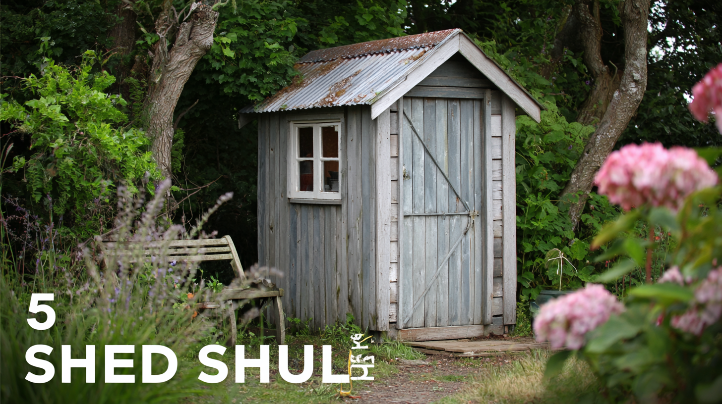 How to Choose the Best Narrow Garden Shed for Your Unique Space