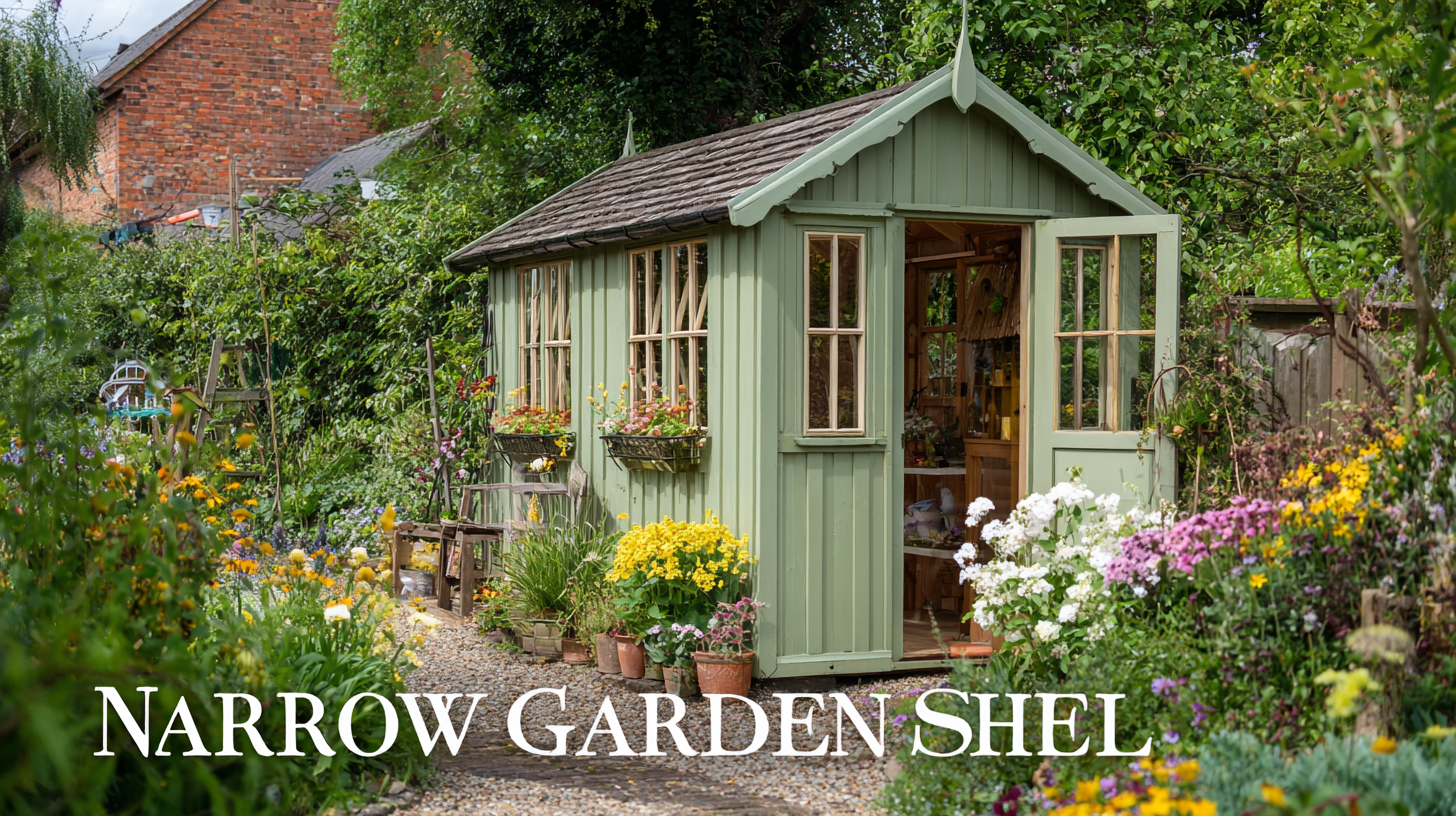 How to Choose the Best Narrow Garden Shed for Your Unique Space