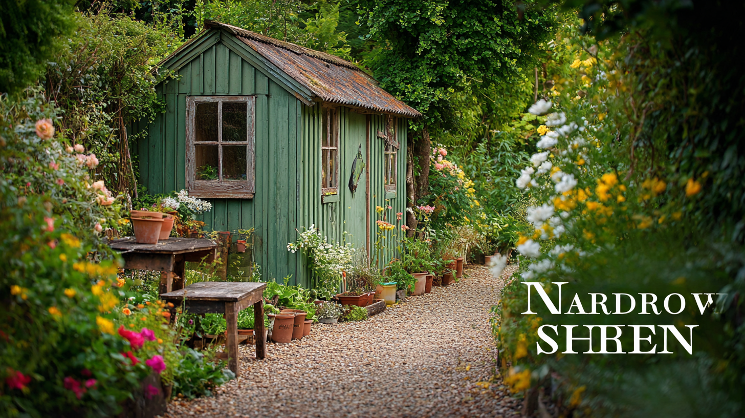 How to Choose the Best Narrow Garden Shed for Your Unique Space