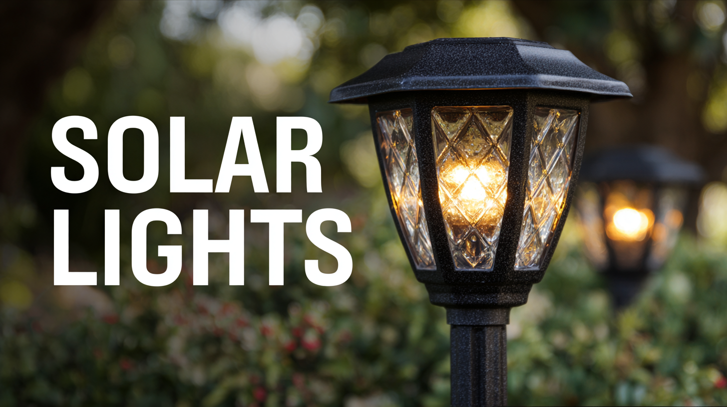 The Ultimate Guide to Choosing the Best Solar Lights for Outdoor Use