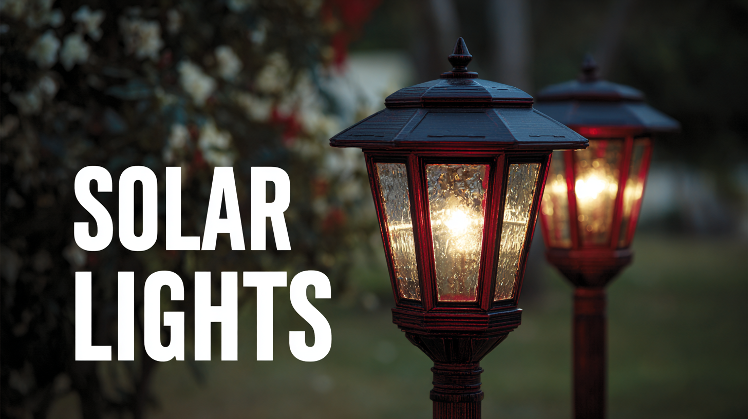 The Ultimate Guide to Choosing the Best Solar Lights for Outdoor Use