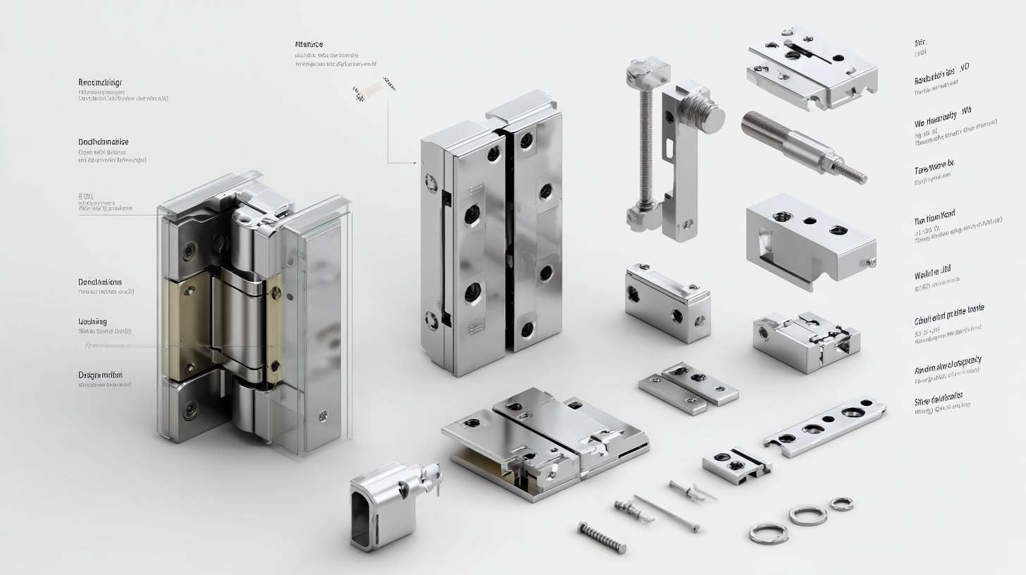 Discover World Class Manufacturing with the Best Aluminum Glass Door Hinges from China's Leading Factory