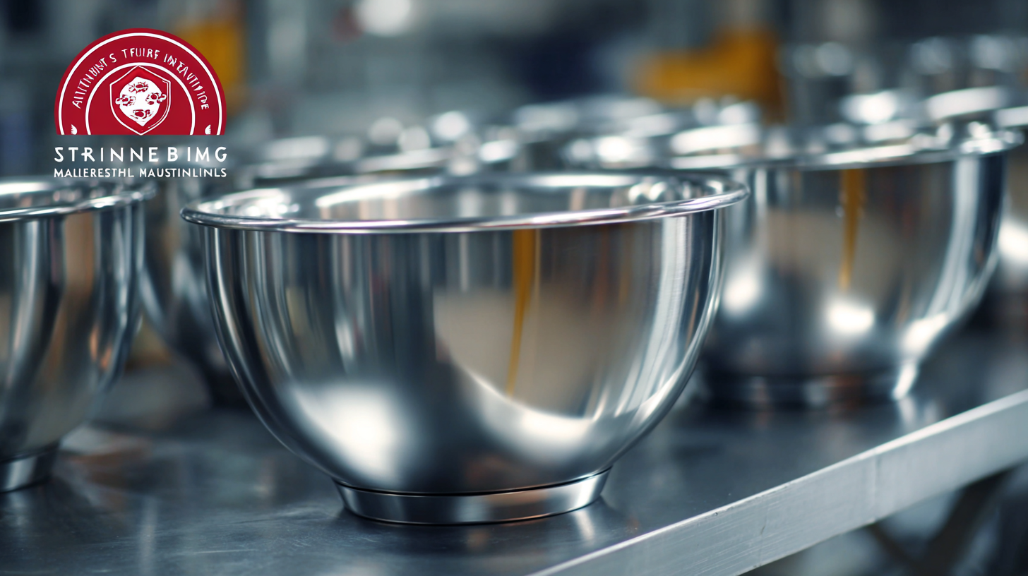 Discover Exceptional Quality with Leading Chinese Manufacturing of Best Stainless Steel Mixing Bowls