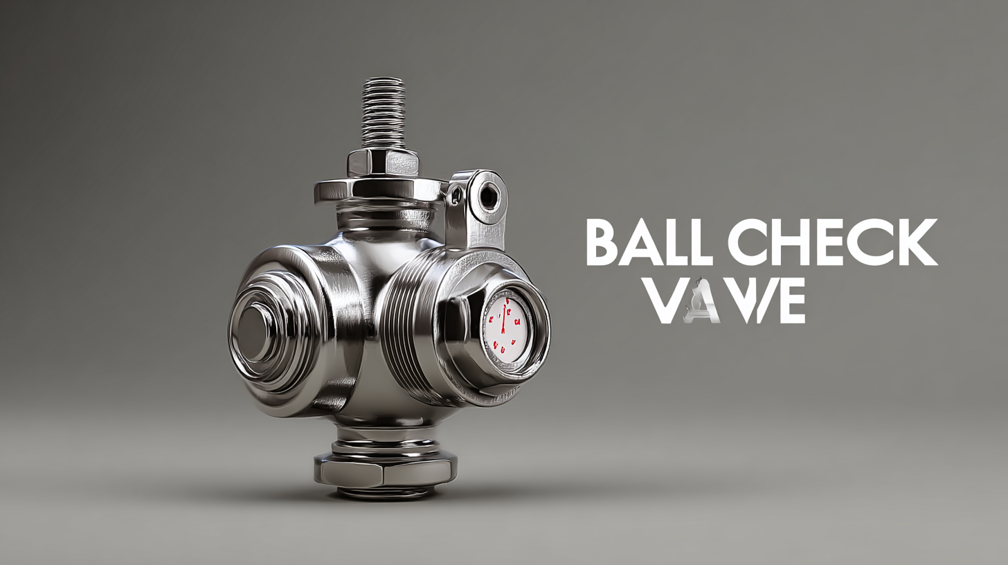 Maximizing Efficiency: The Advantages of Utilizing Best Ball Check Valves in Industrial Applications