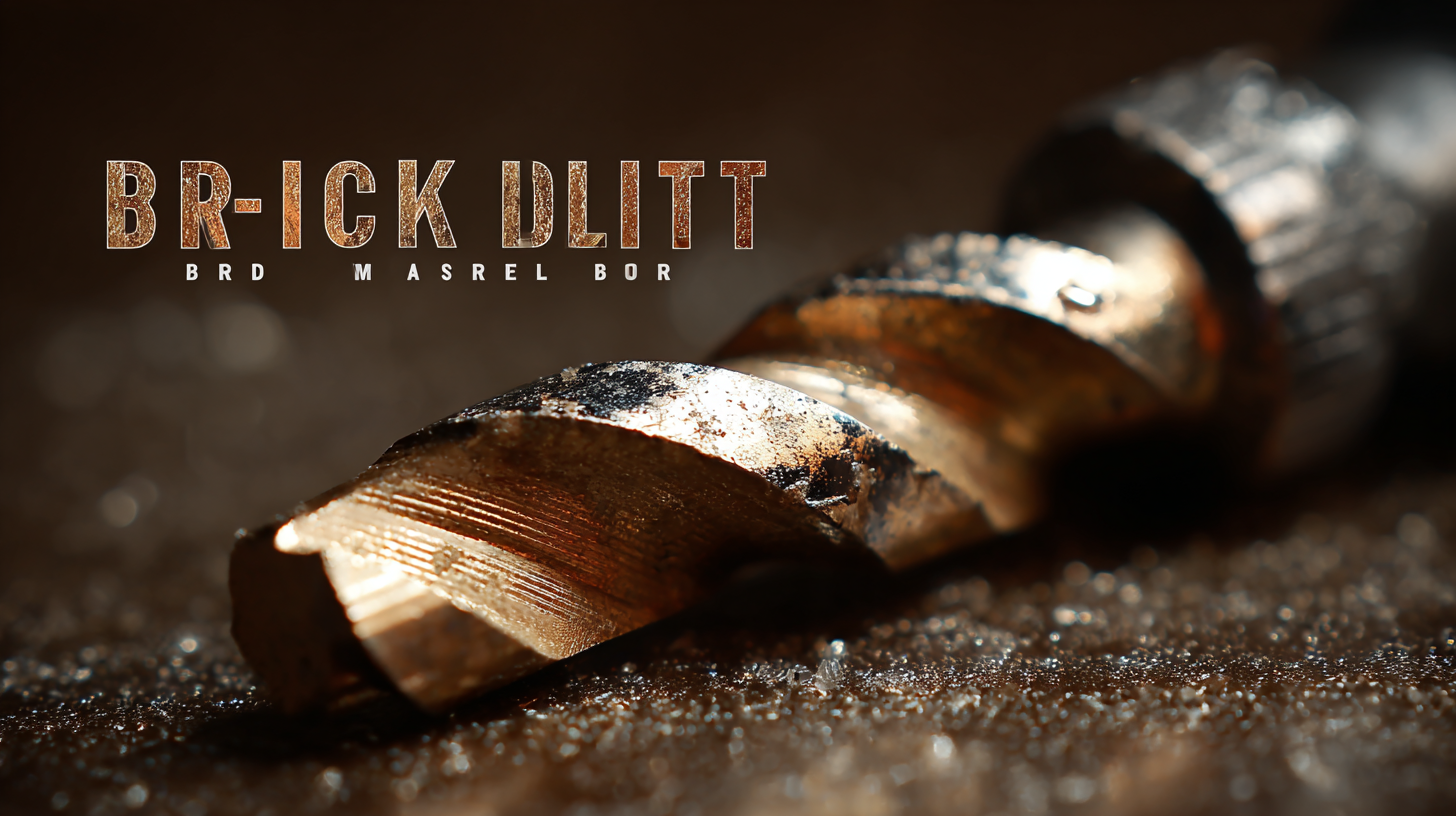 7 Essential Tips to Choose the Best Brick Masonry Drill Bit for Your Projects