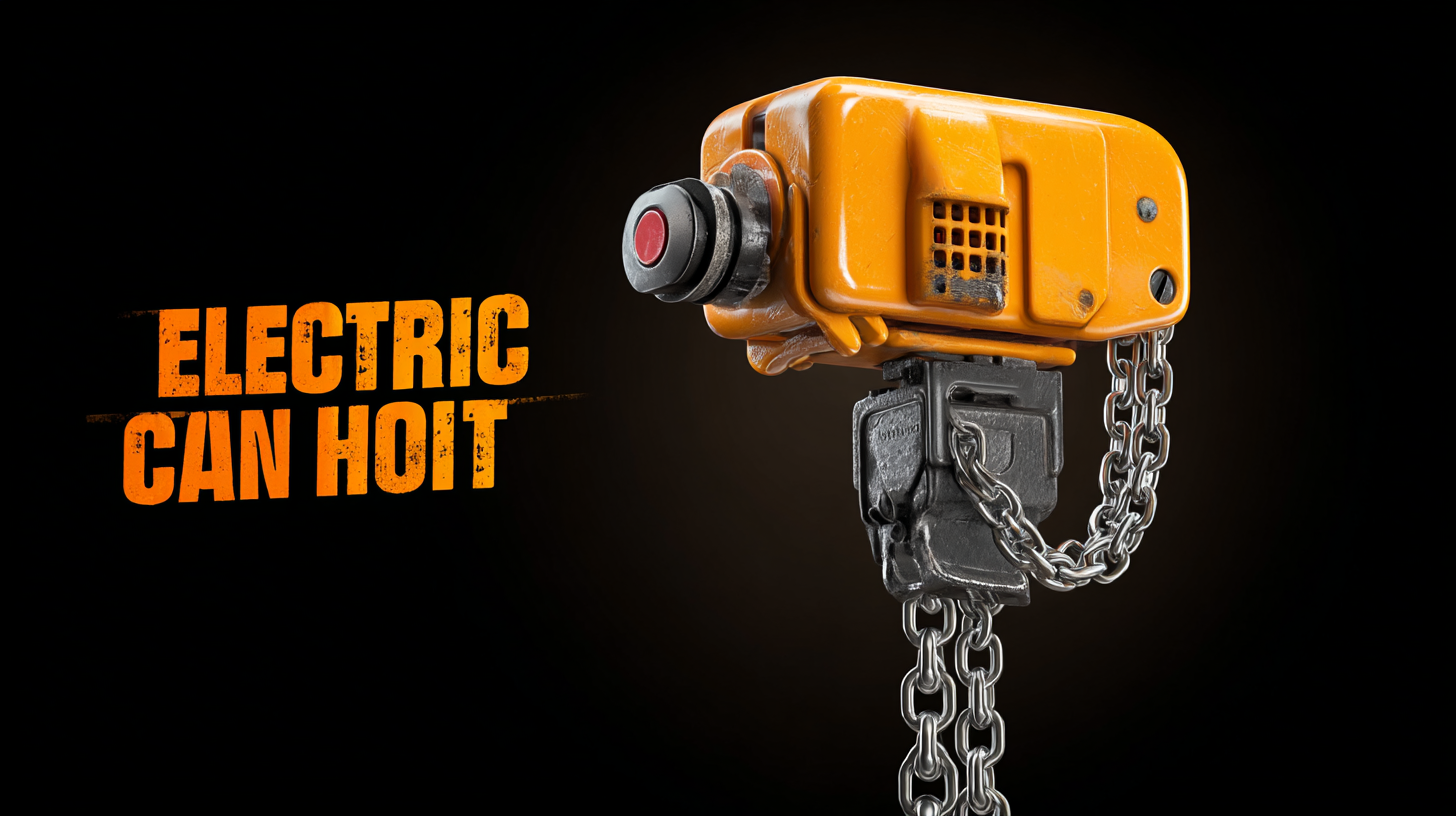 Ultimate Guide to Choosing the Best Electric Chain Hoist for Your Needs