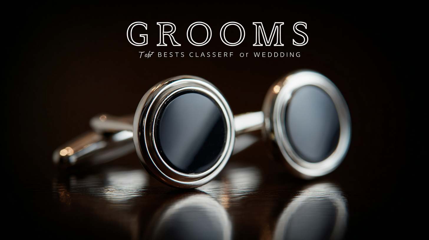 100 Best Grooms Cufflinks for Elegant Weddings Worldwide