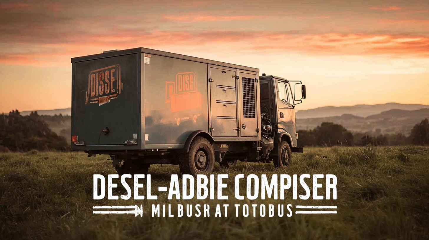 Exploring the Advantages of Using the Best Diesel Mobile Air Compressor for Your Business
