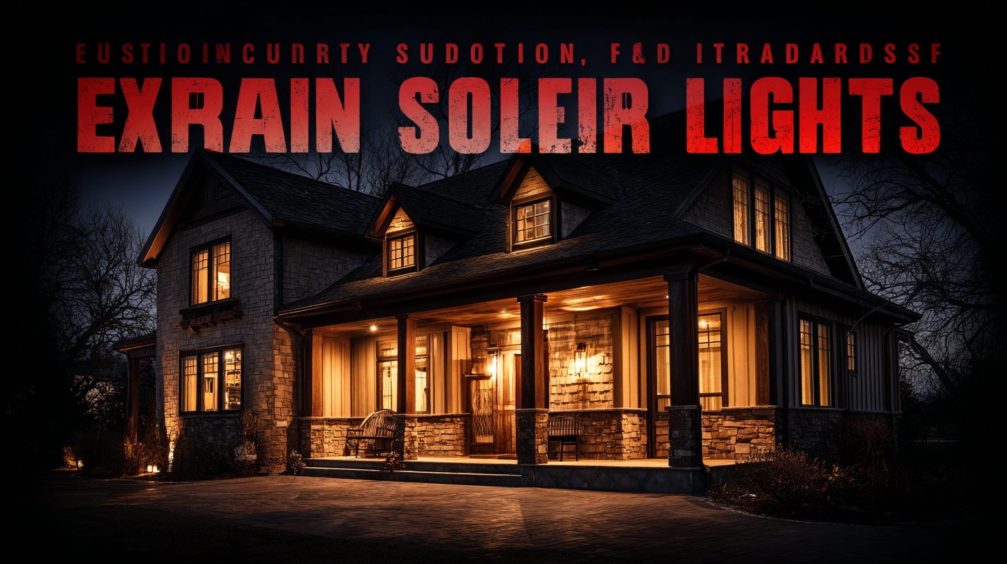 Understanding Industry Standards for Best Exterior Solar Lights
