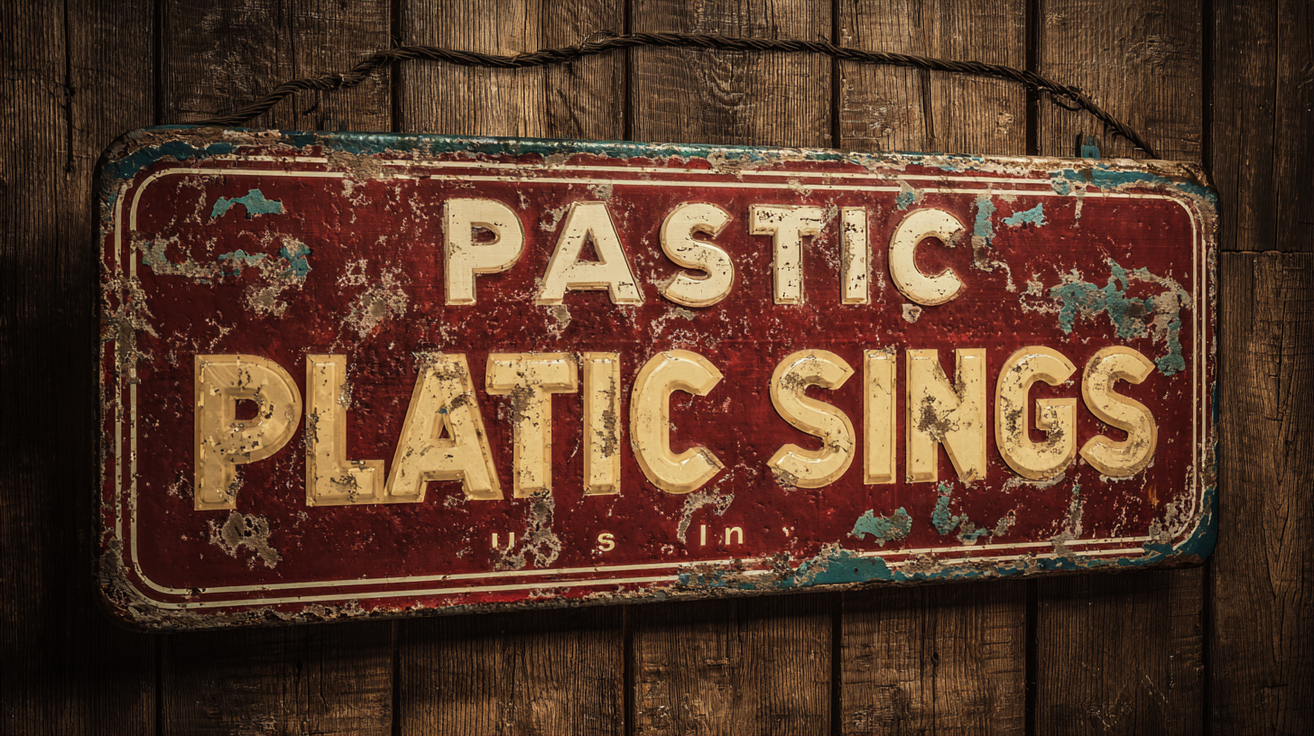 Ultimate Guide to Choosing the Best Plastic Signs for Your Business Needs