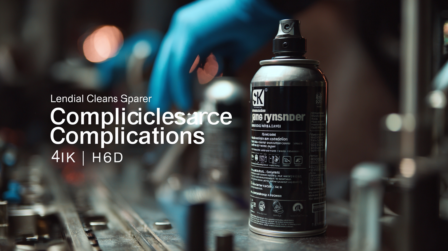 Ensuring Global Compliance in Lens Cleaner Spray Production Standards