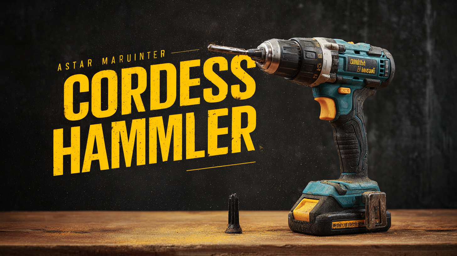 Mastering the Art of DIY: Your Ultimate Tutorial for the Best Cordless Hammer
