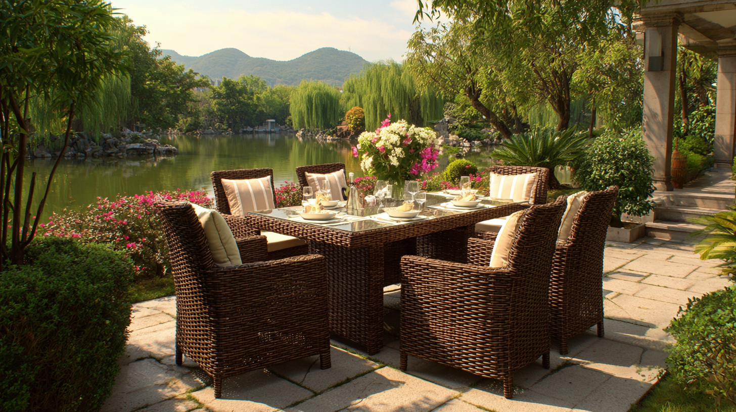 Global Excellence in Outdoor Living: The Premium Quality of China's Rattan Garden Furniture