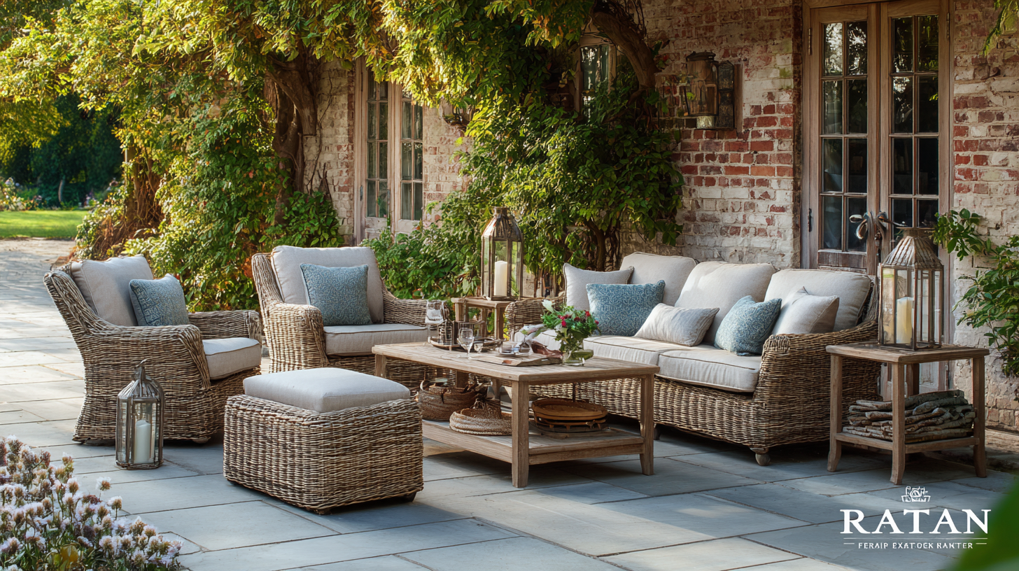 Global Excellence in Outdoor Living: The Premium Quality of China's Rattan Garden Furniture