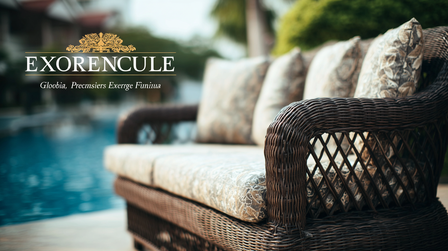 Global Excellence in Outdoor Living: The Premium Quality of China's Rattan Garden Furniture