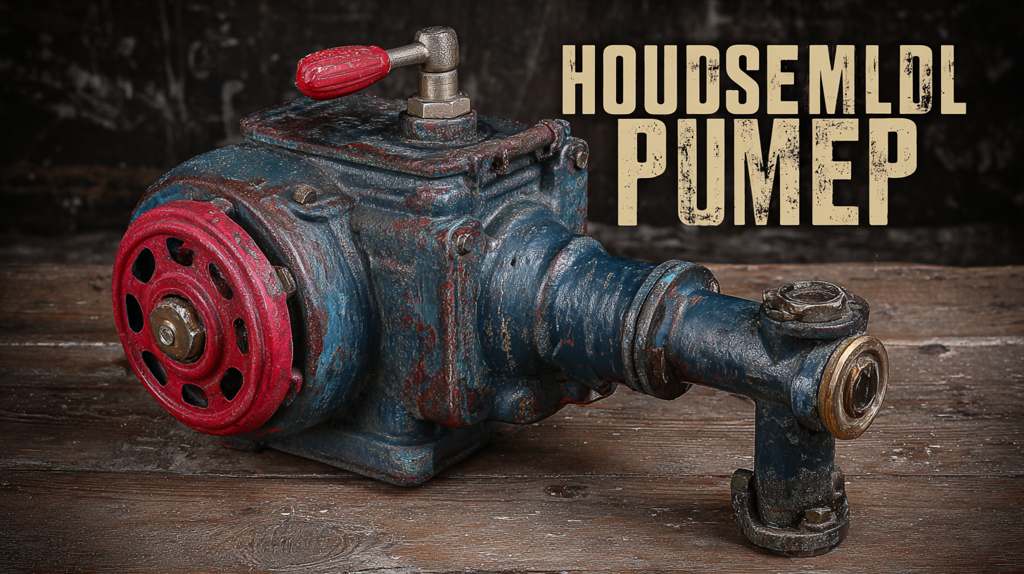 Exploring the Best Household Water Pump Alternatives for Global Buyers