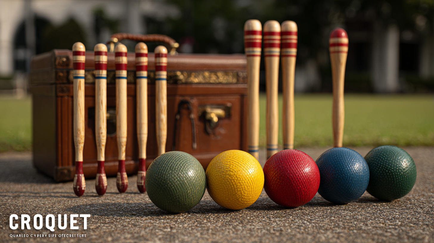 Quality Croquet Sets Made in China Dominating the Global Market for Sport Enthusiasts