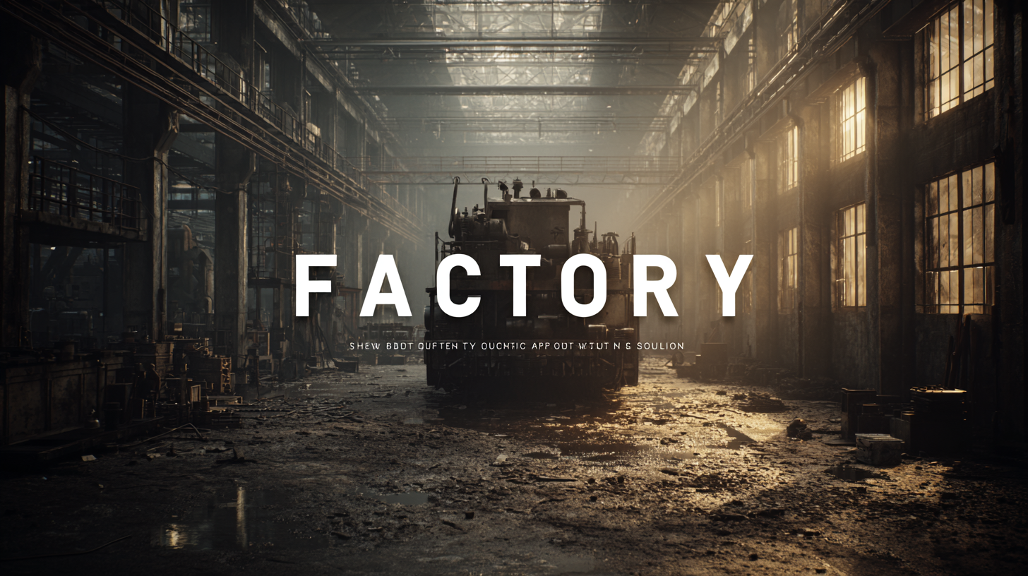 Choosing the Best Factory: Essential Criteria for High-Quality Manufacturing Solutions