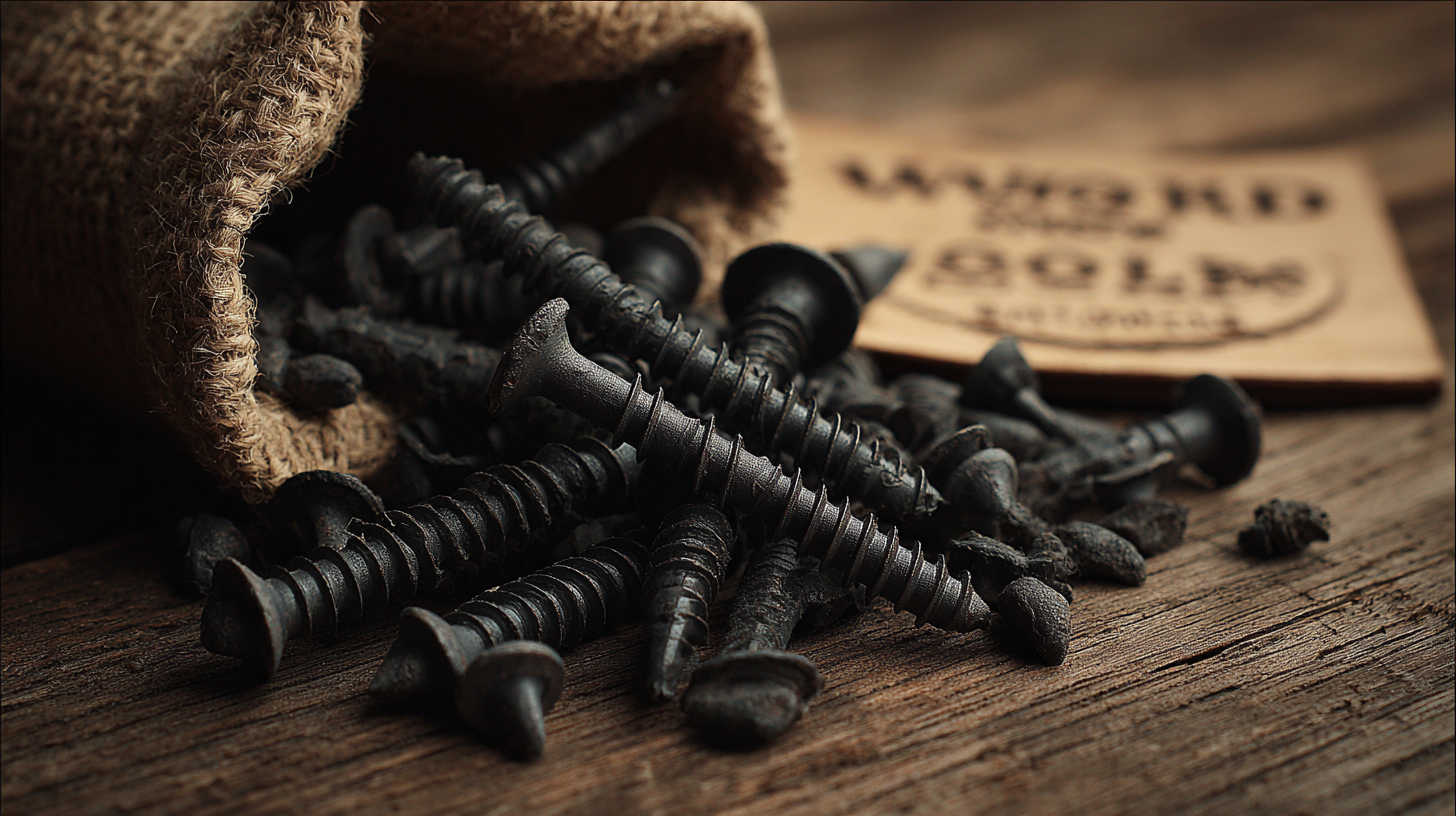 Innovative Wood Solutions with Best Black Wood Screws 5 Key Industries Driving Demand