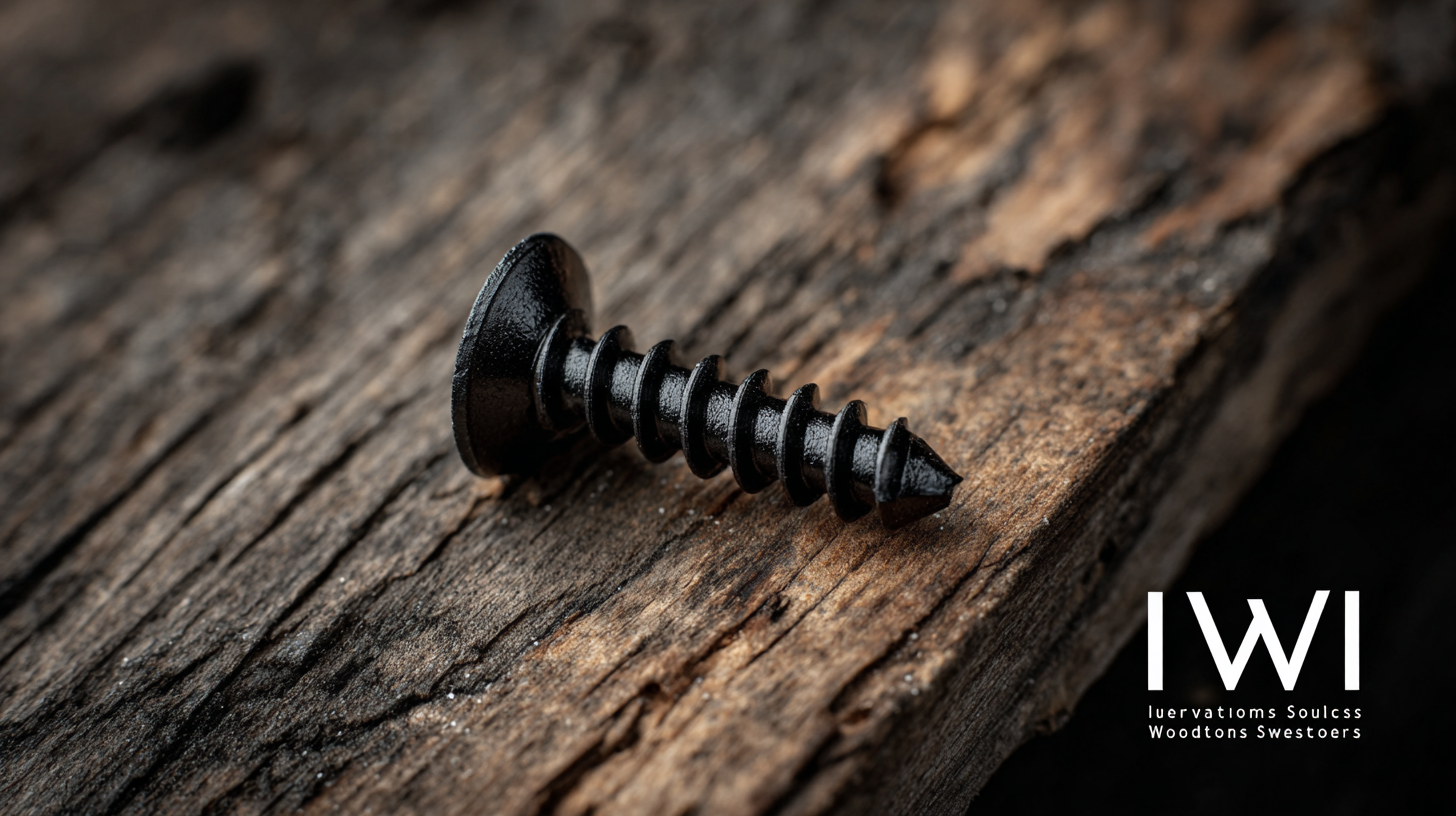 Innovative Wood Solutions with Best Black Wood Screws 5 Key Industries Driving Demand