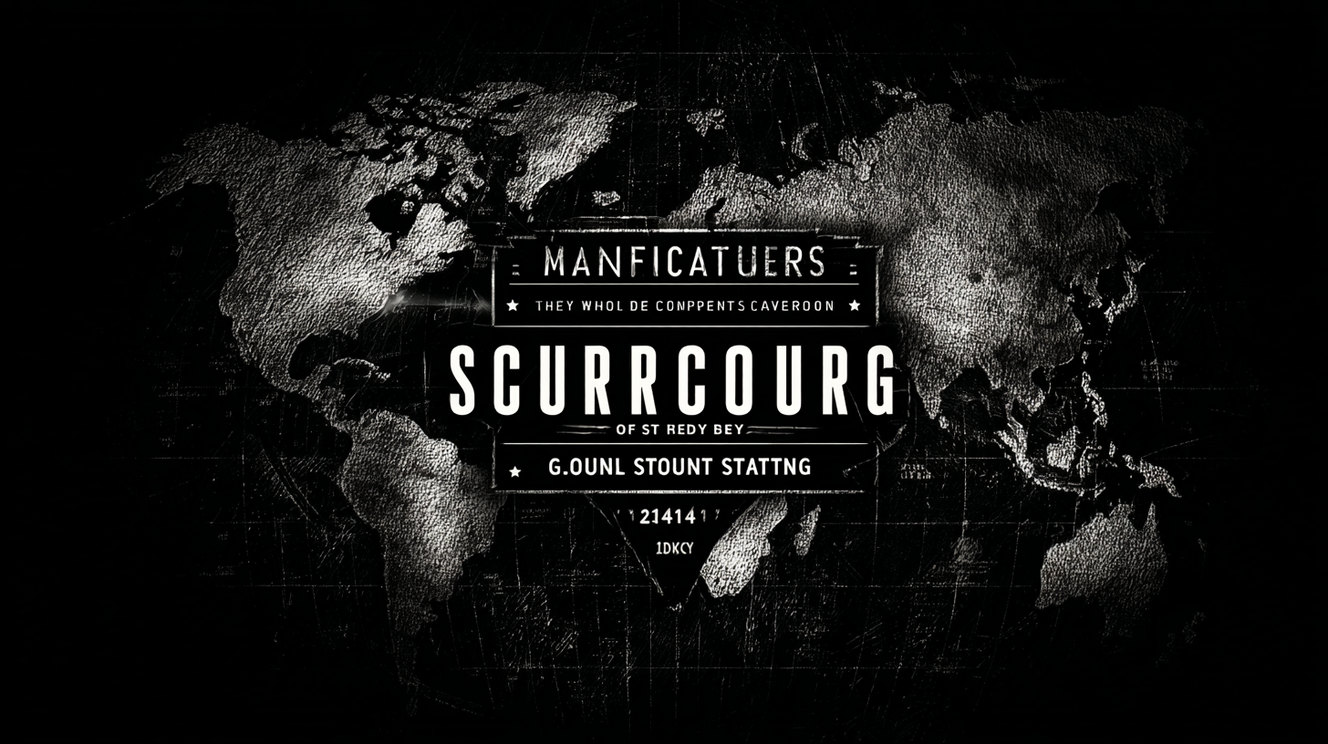 A Data Driven Comparison of the Best Manufacturers to Enhance Your Global Sourcing Strategy