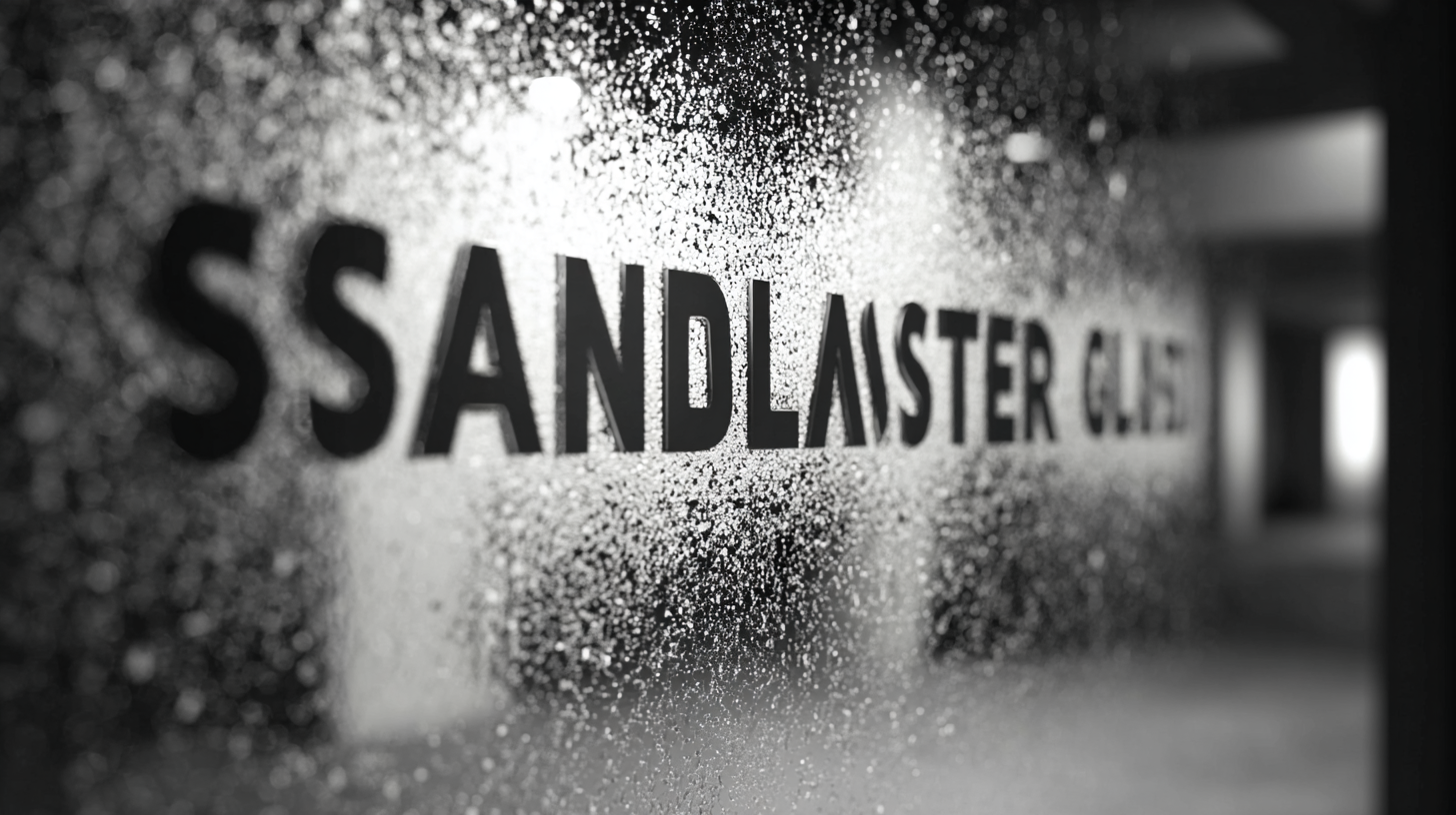 Mastering the Art of Selecting Best Sandblasted Glass for Your Projects
