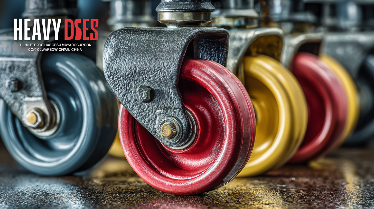 Unmatched Quality of Heavy Duty Casters Manufactured in China for Global Buyers