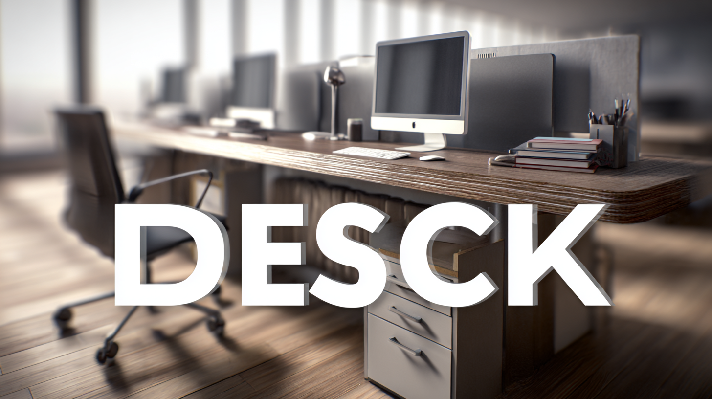 Top Strategies for Choosing the Best Office Desk Furniture to Boost Productivity and Comfort