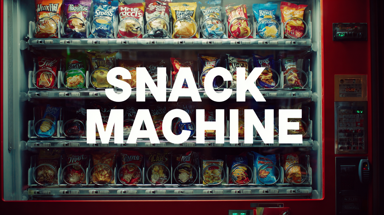 Leading Global Manufacturer of the Best Snack Machines for International Buyers