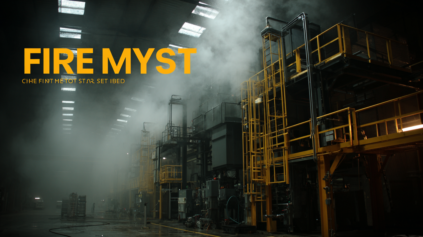 How to Choose the Best Fire Mist System for Your Industrial Needs