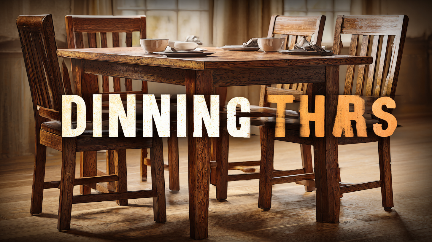 The Complete Guide to Choosing the Best Dining Tables with Chairs for Your Market