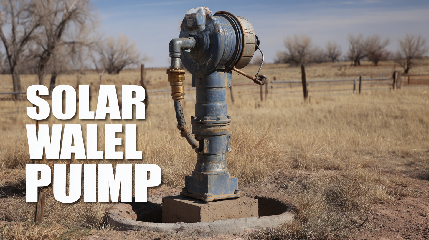 The Ultimate Guide to Choosing the Best Solar Well Pump for Efficient Water Management