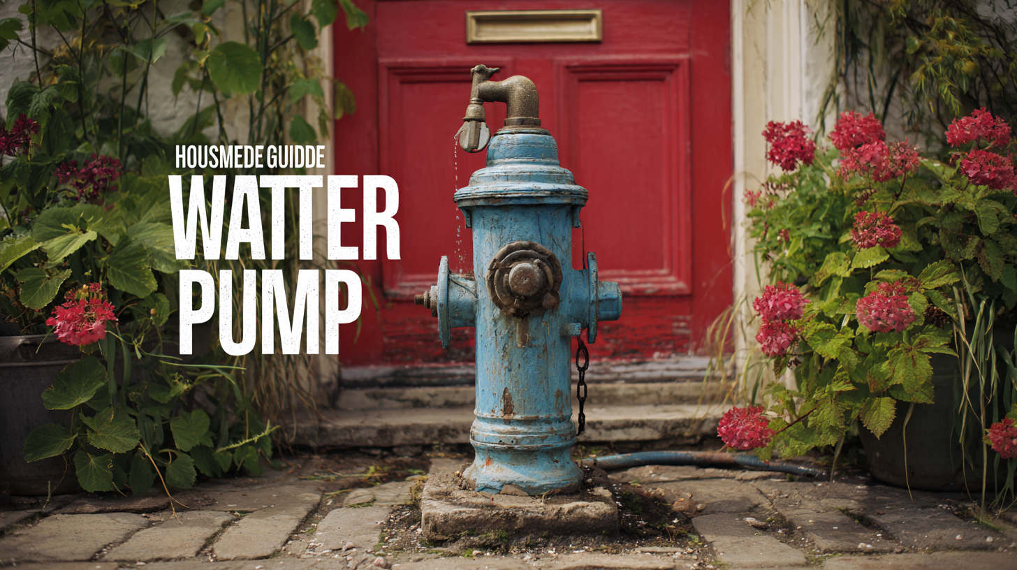 Ultimate Guide to Choosing the Best Household Water Pump for Your Needs