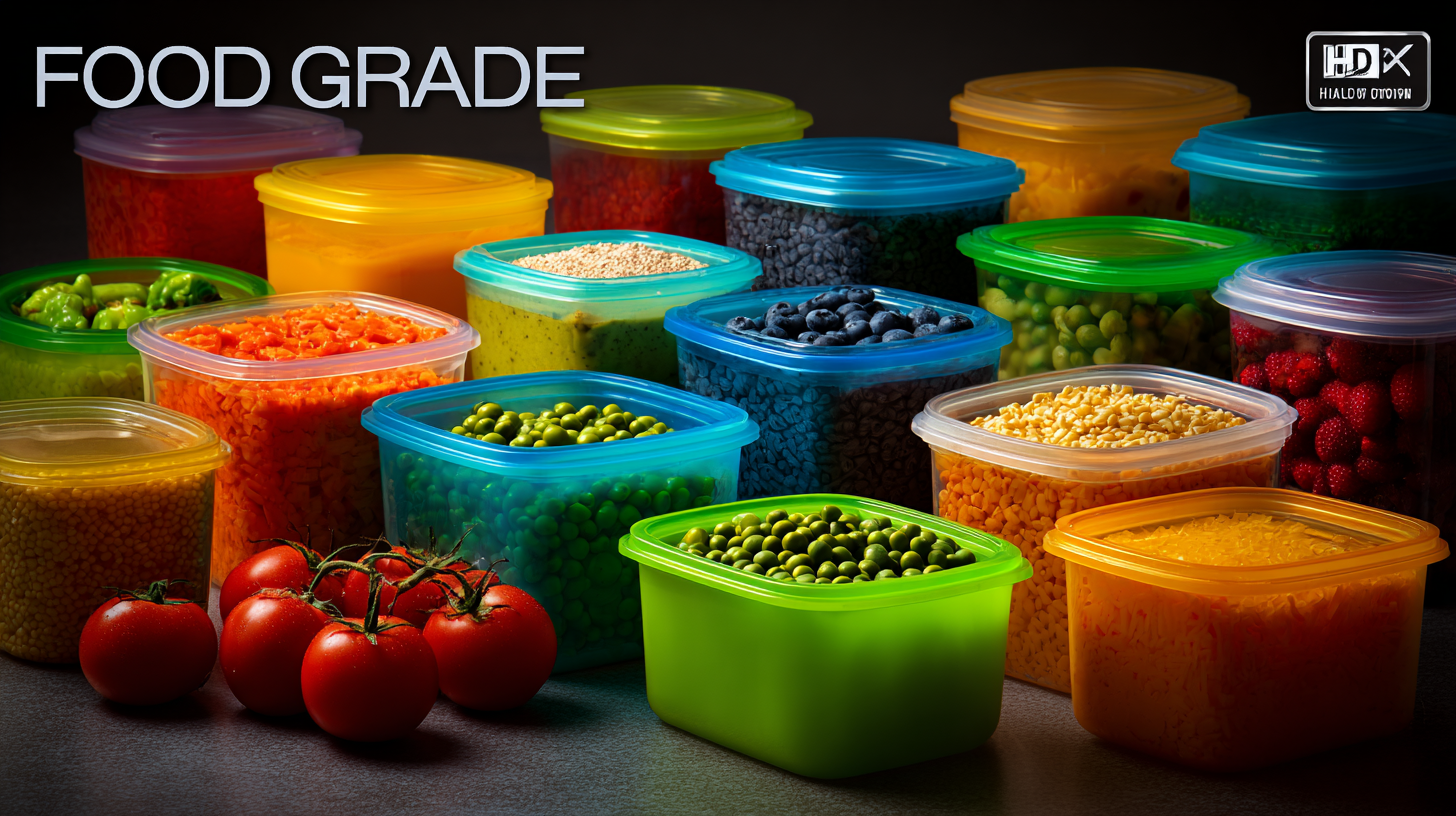 Exploring the Unique Features and Applications of Best Food Grade Plastic Containers
