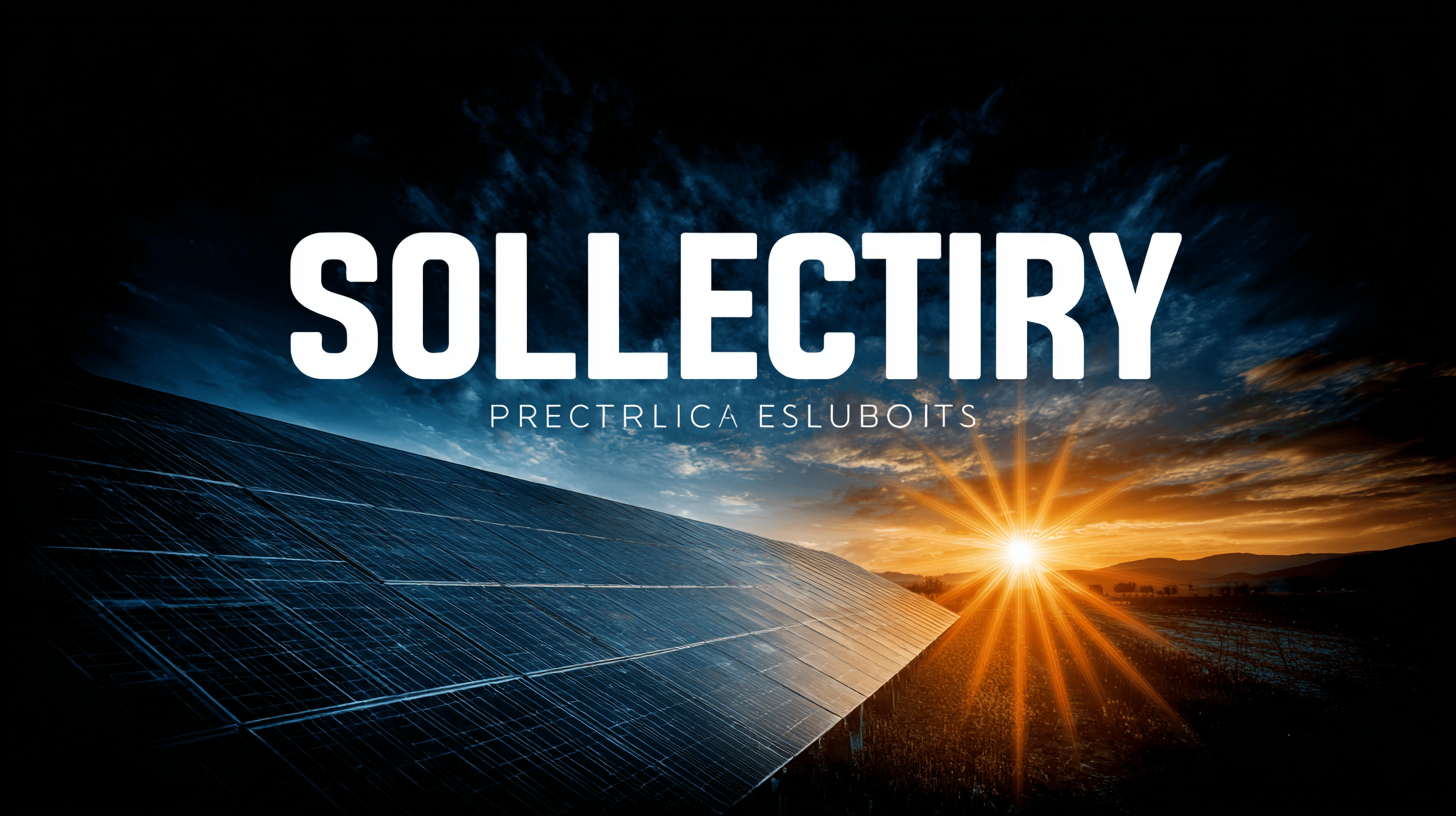 Unveiling the Cutting Edge Specifications of the Best Solar Electricity Solutions