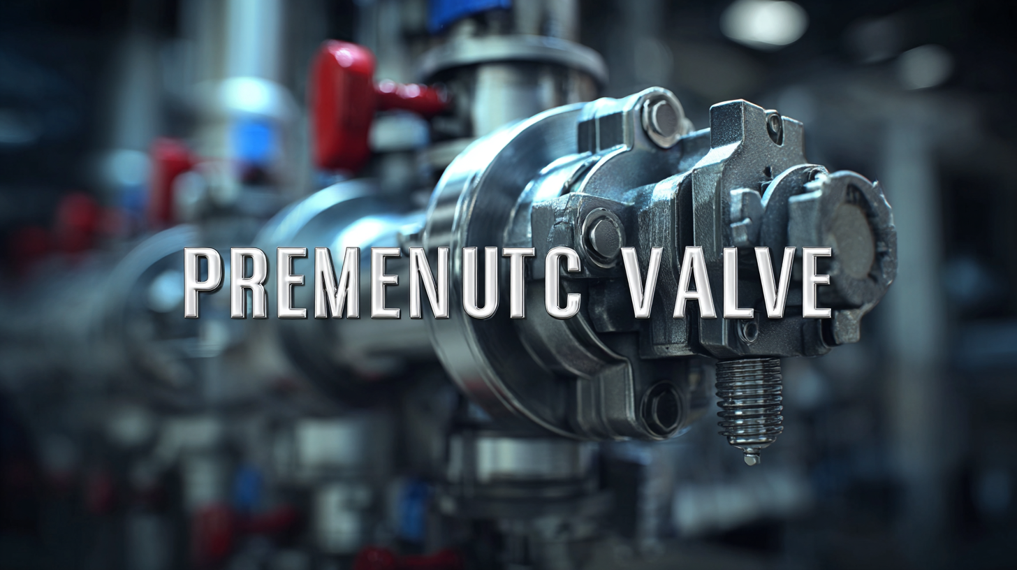 Top Strategies for Sourcing the Best Pneumatic Valve for Efficient Industrial Operations