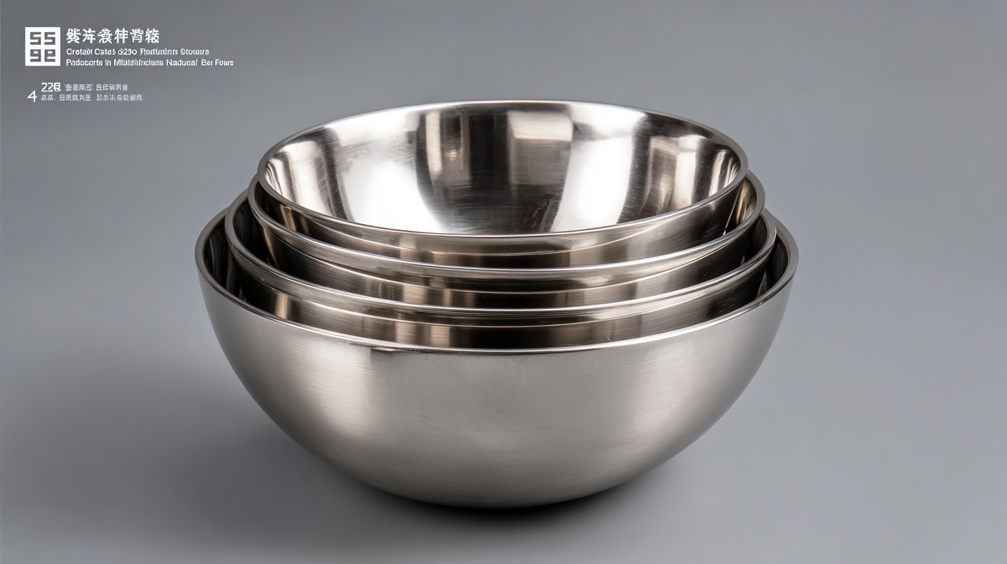 Crafted in China's Leading Factories the Global Trust in Durable Stainless Steel Cereal Bowls