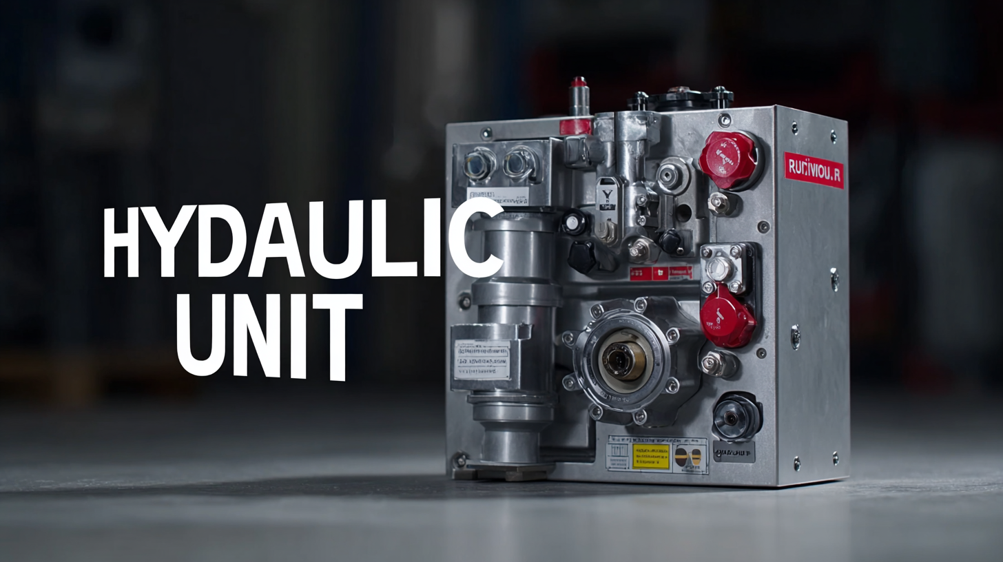 Understanding the Best Hydraulic Unit for Optimal Performance in Industrial Applications