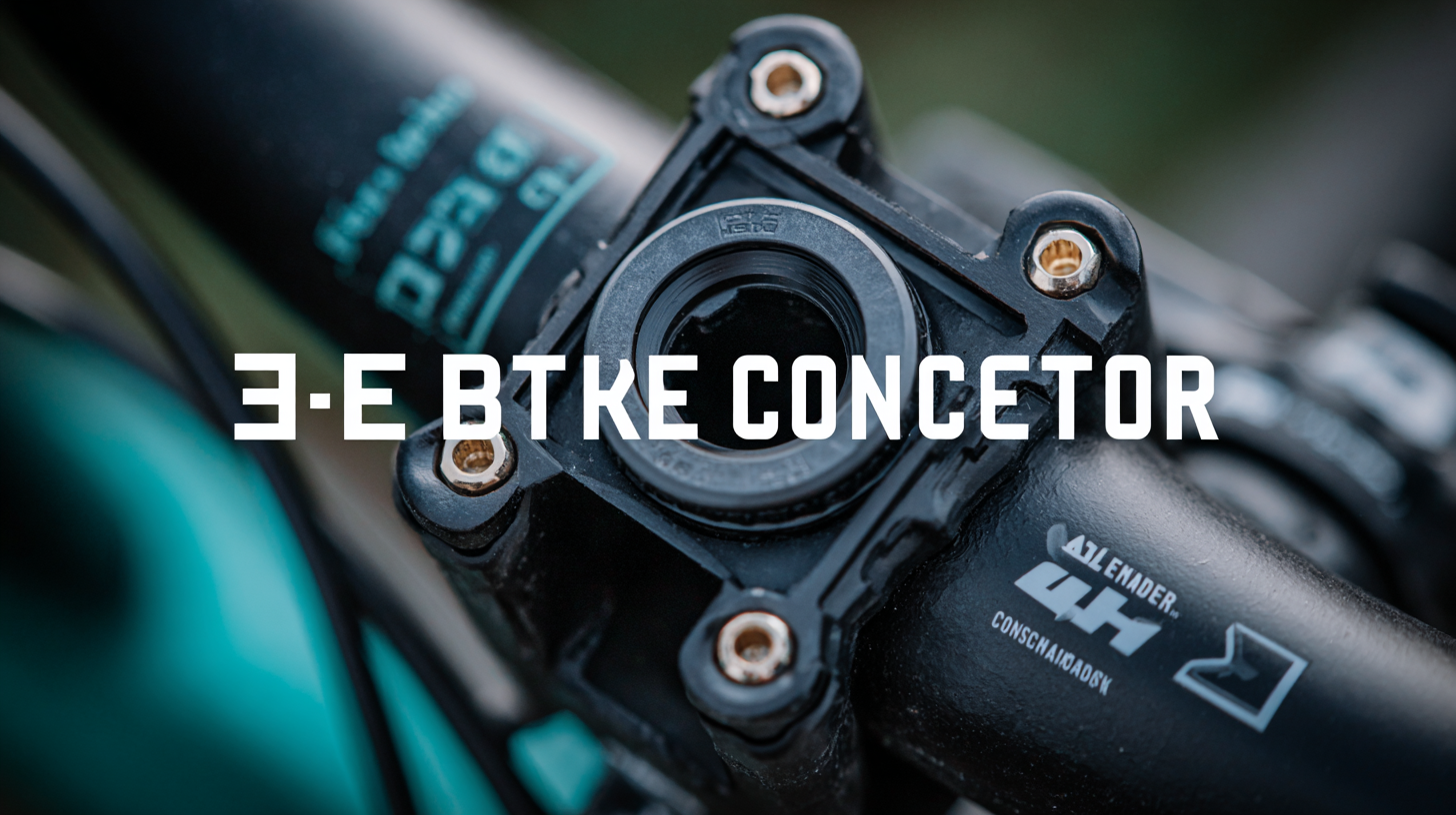 The Future of E-Bike Connectivity and the Best E-Bike Connector Innovations