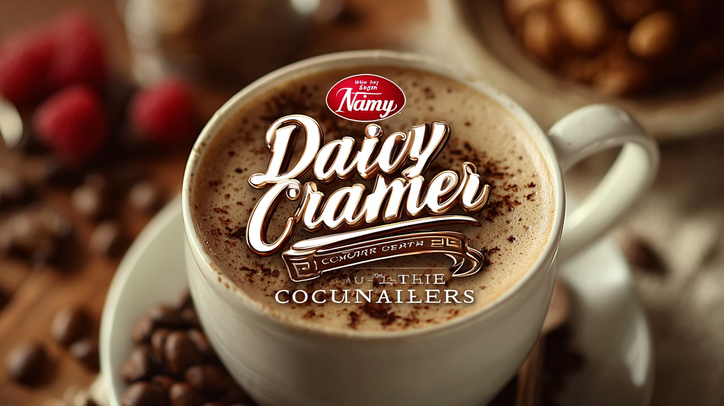China’s Premier Non-Dairy Coffee Creamers