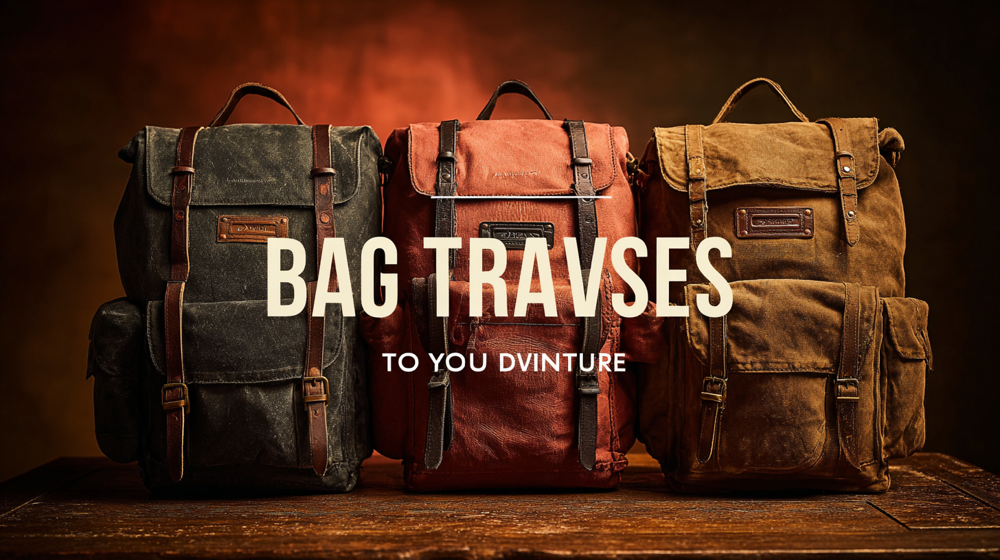 How to Choose the Best Bags for Your Travel Adventures