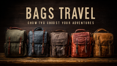 How to Choose the Best Bags for Your Travel Adventures