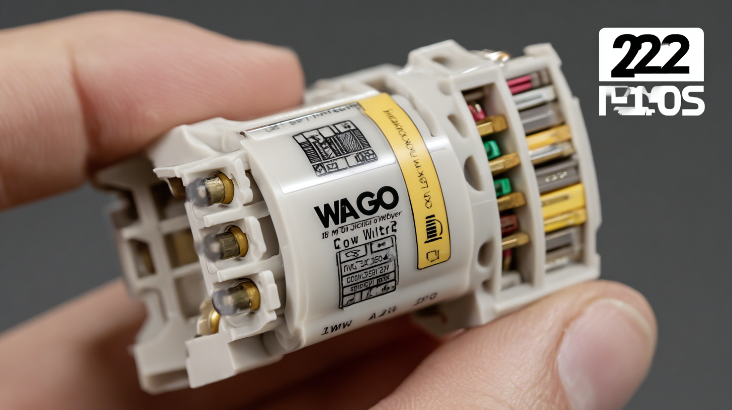 How to Efficiently Use the Best WAGO 222 Series Quickly Wire Connector for Your Projects