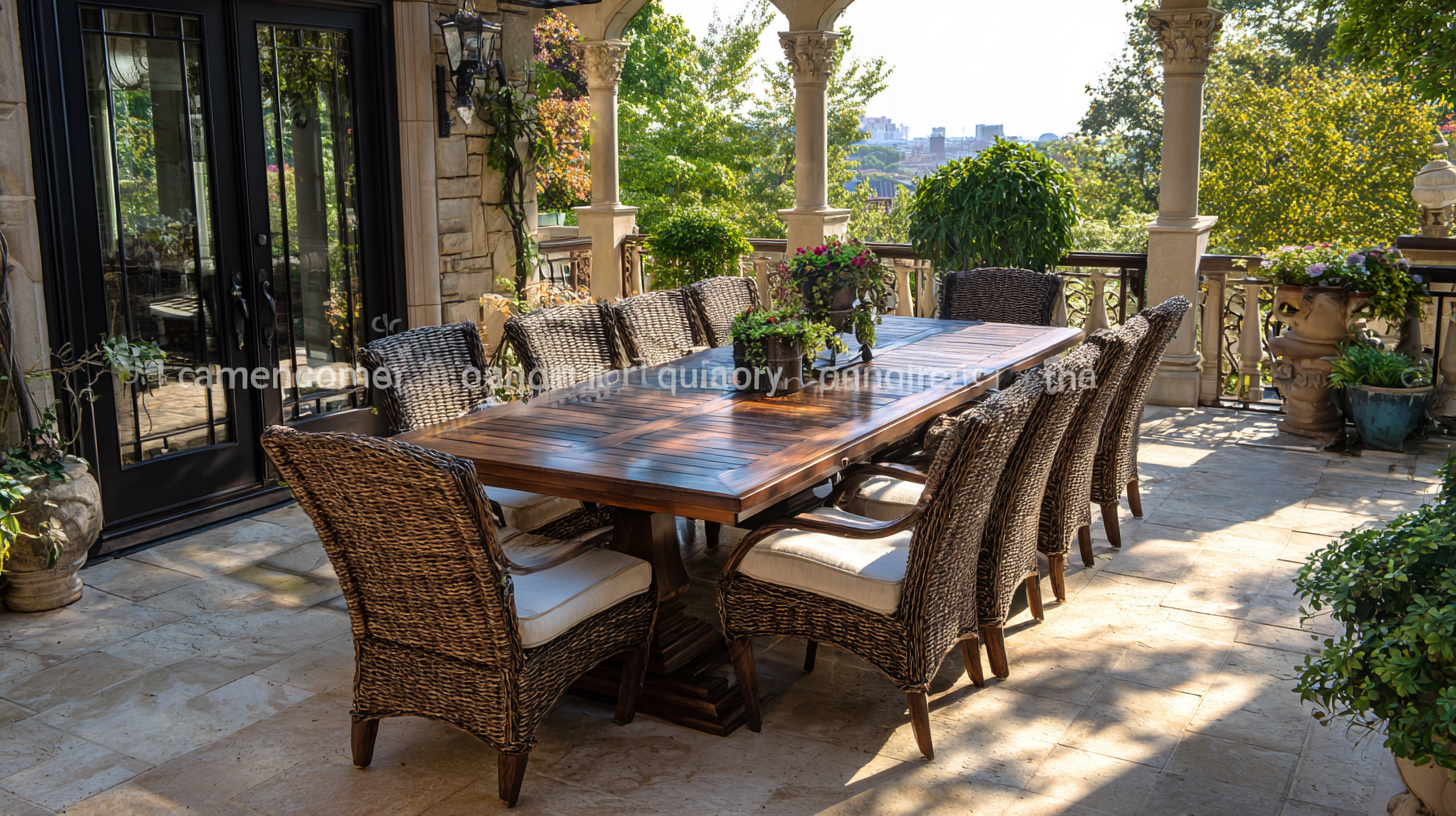 Unmatched Quality in Outdoor Dining Furniture from Global Leading Chinese Manufacturers