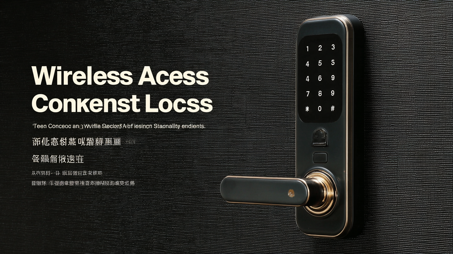 Unleashing Global Security: China’s Premier Wireless Access Control Locks Redefining Industry Standards