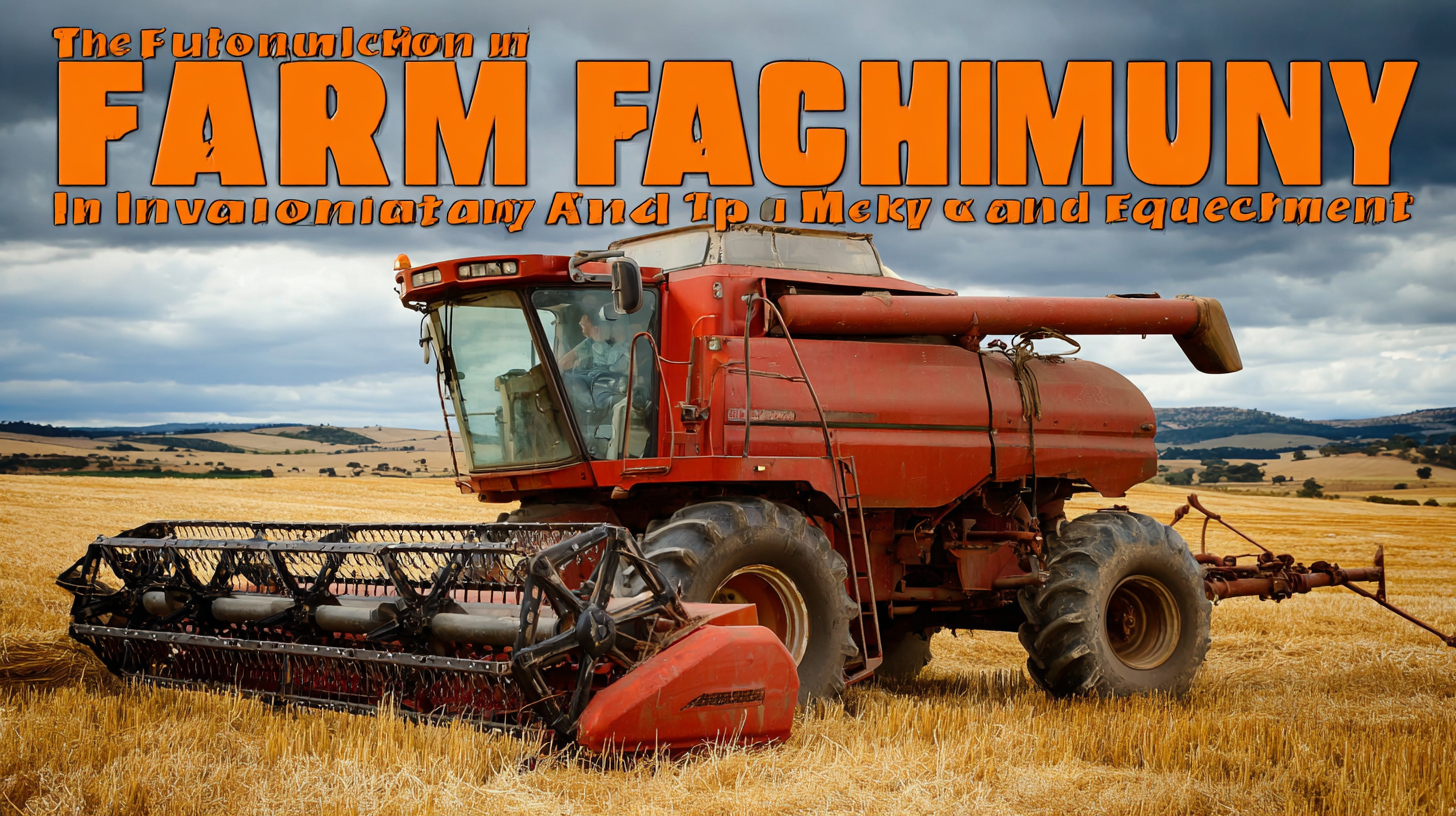 The Future of Innovations in Best Farm Machinery and Equipment