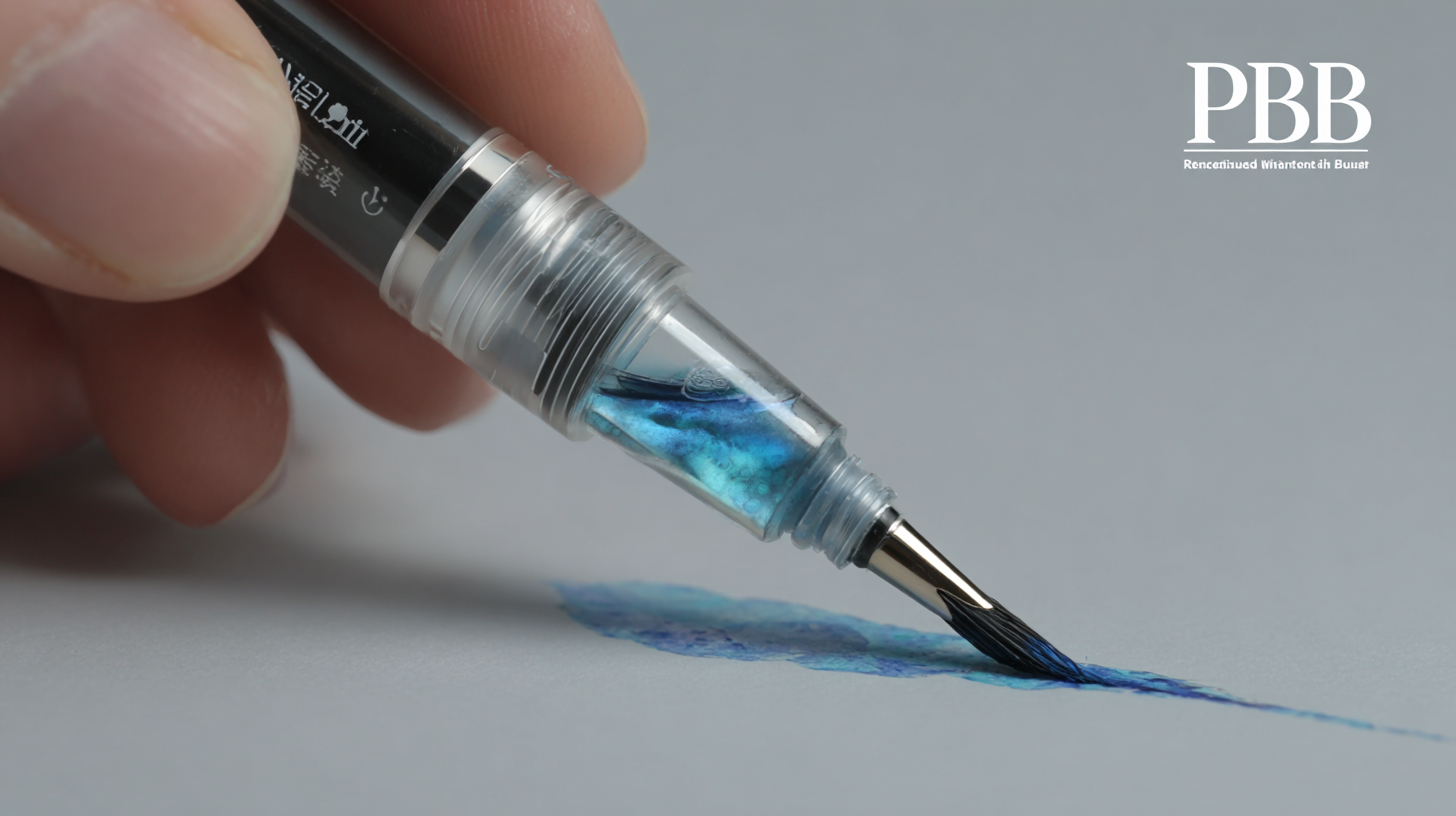 Unveiling the Precision: Technical Specifications of the Best Refillable Water Brush Pen