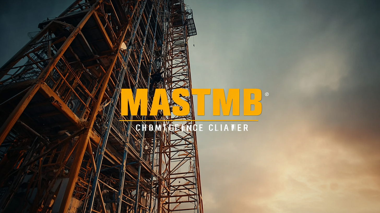 Transforming Construction with Best Mast Climber Scaffold Technology Trends for 2025 and Beyond