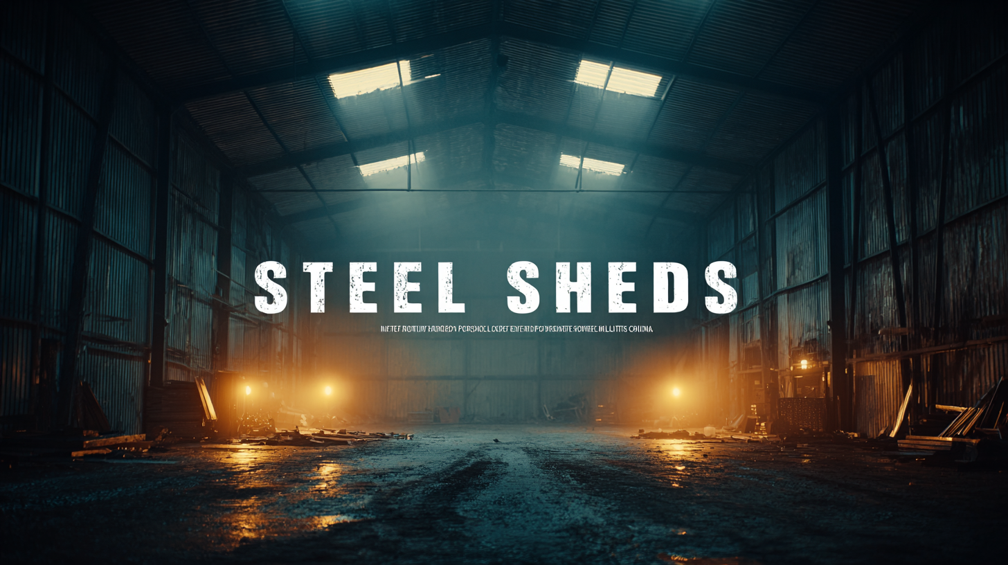 Unleashing Global Potential with Superior Steel Sheds Crafted in China