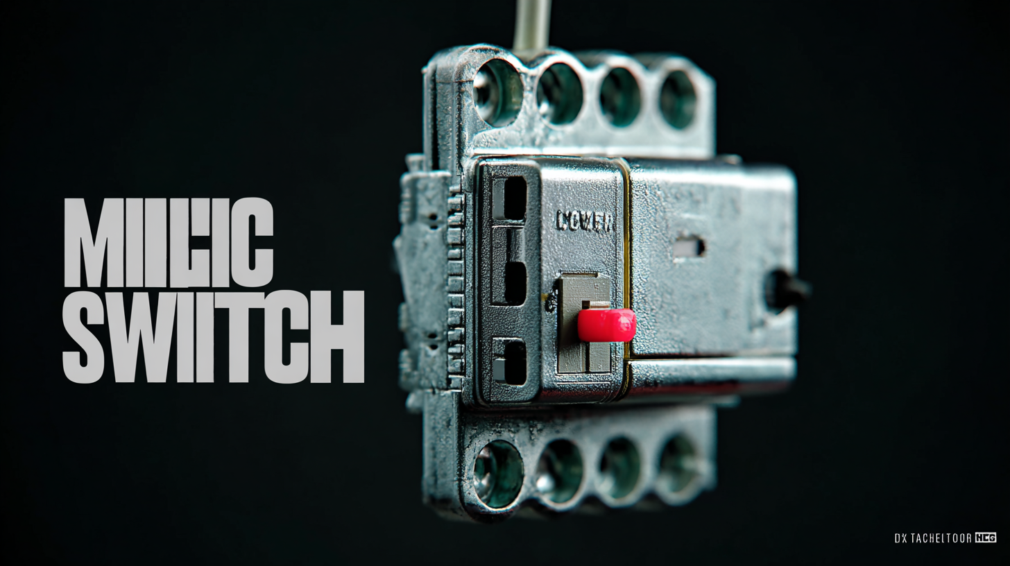 How to Choose the Best Micro Switch for Your Industrial Automation Needs: A Comprehensive Guide